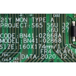 MAIN PARA MONITOR SAMSUNG QHD / HDM / USB / NUMERO DE PARTE BN94-16855J / BN41-02868A / BN97-18212M / BN9416855J / PANEL CY-MA320KGAV1H / MODELOLS32A600 / LS32A600UUNXGO / LS32A600UUNXGO AA01